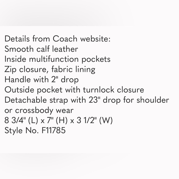 Coach Lunch Pail Limited Edition - Picture 14 of 14